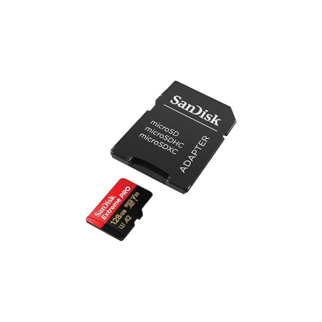 Pomnilniška kartica SDXC SANDISK MICRO 128GB EXTREME PRO, 200/90MB/s, A2, UHS-I,