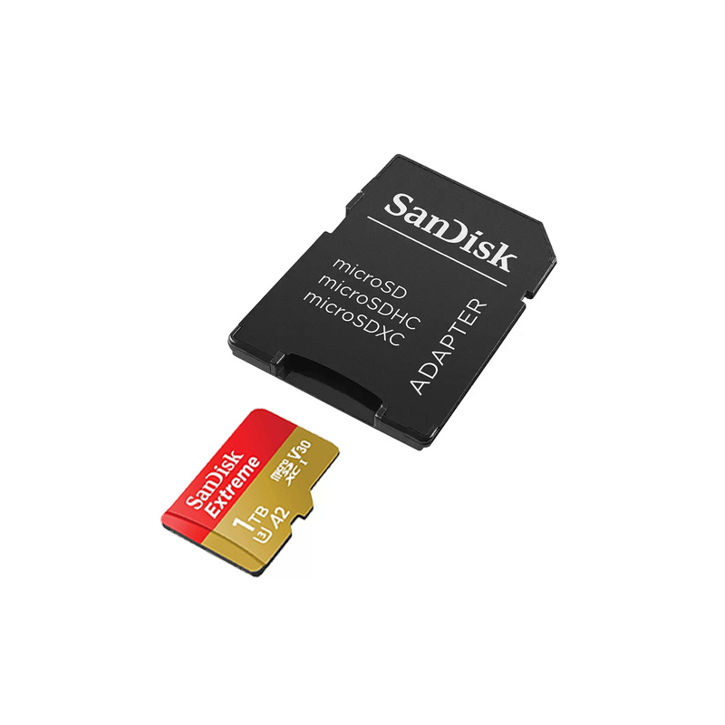 Pomnilniška kartica SDXC SANDISK MICRO 1TB EXTREME, 190/130MB/s, A2, UHS-I, U3,