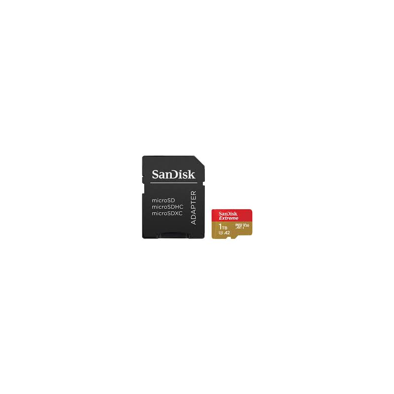 Pomnilniška kartica SDXC SANDISK MICRO 1TB EXTREME, 190/130MB/s, A2, UHS-I, U3,