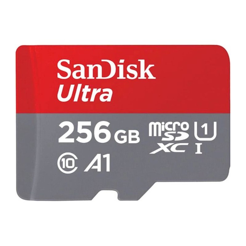 Pomnilniška kartica SDXC SANDISK MICRO 256GB ULTRA, 150MB/s, UHS-I, C10, A1, ada