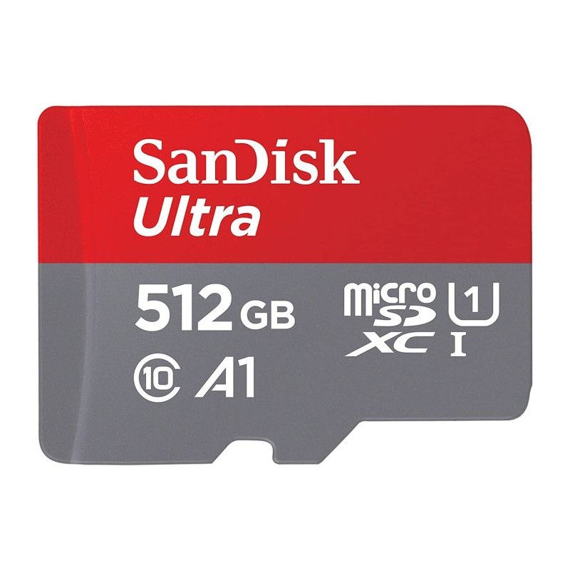 Pomnilniška kartica SDXC SANDISK MICRO 512GB ULTRA, 150MB/s, UHS-I, C10, A1, ada