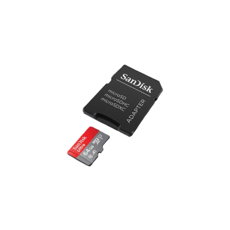 Pomnilniška kartica SDXC SANDISK MICRO 64GB ULTRA, 140MB/s, UHS-I, C10, A1, adap
