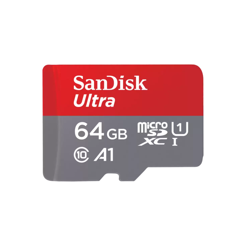Pomnilniška kartica SDXC SANDISK MICRO 64GB ULTRA, 140MB/s, UHS-I, C10, A1, adap