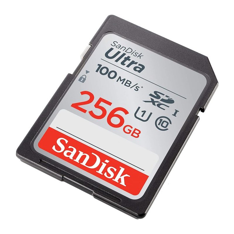 Pomnilniška kartica SDXC SanDisk 256GB Ultra, 150MB/s, UHS-I, C10