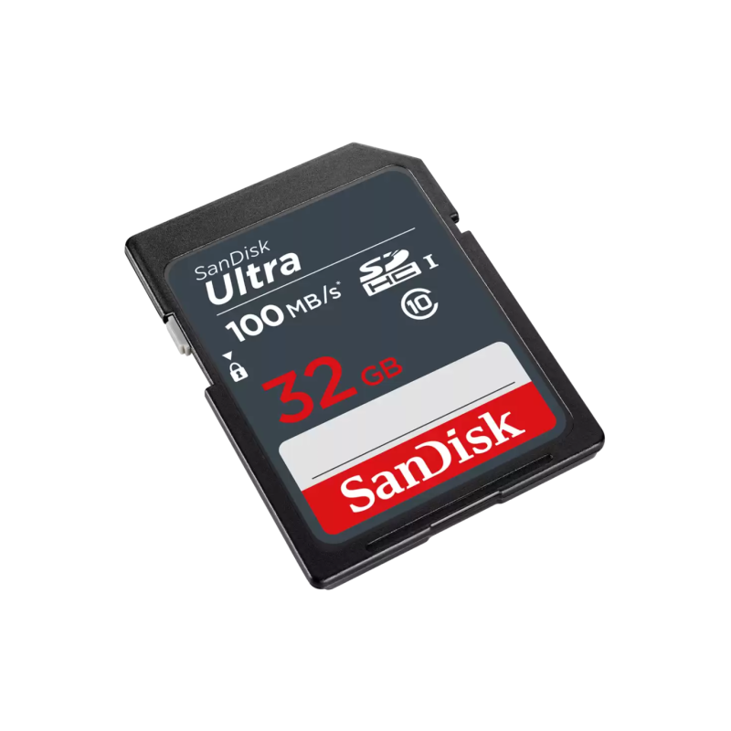Pomnilniška kartica SDHC SanDisk 32GB Ultra, 100 MB/s