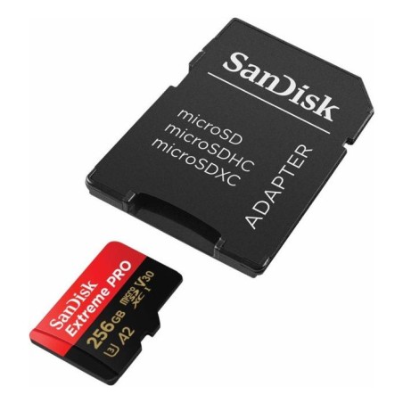 Pomnilniška kartica SDXC SANDISK MICRO 256GB EXTREME PRO, 200/140MB/s, A2, UHS-I