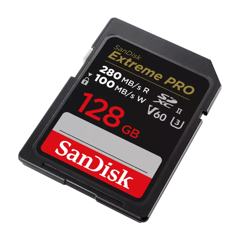 Pomnilniška kartica SDXC SANDISK 128GB EXTREME PRO, UHS-II, V60, U3, C10