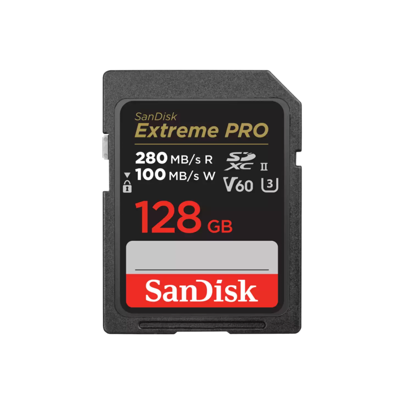 Pomnilniška kartica SDXC SANDISK 128GB EXTREME PRO, UHS-II, V60, U3, C10