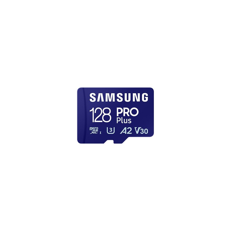 Pomnilniška kartica SAMSUNG PRO Plus microSD 128GB, UHS-I, U3