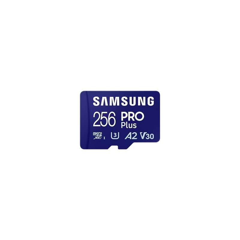 Pomnilniška kartica SAMSUNG PRO Plus microSD 256GB, UHS-I, U3