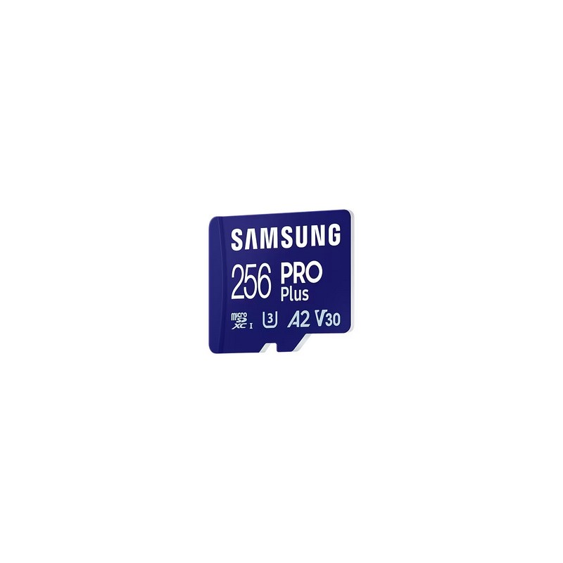 Pomnilniška kartica SAMSUNG PRO Plus microSD 256GB, UHS-I, U3