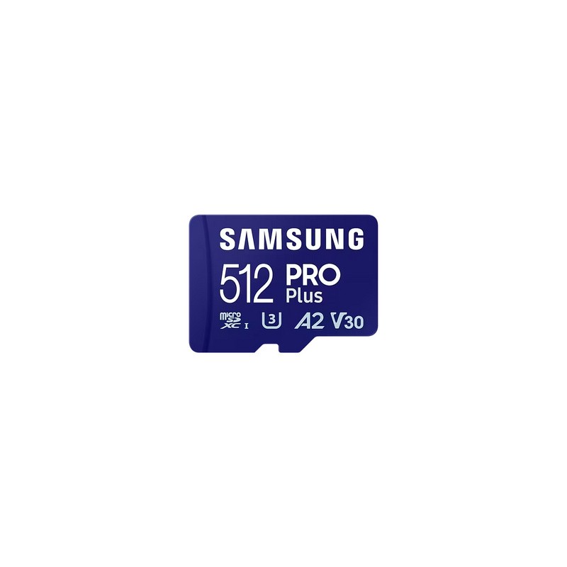 Pomnilniška kartica SAMSUNG PRO Plus microSD 512GB, UHS-I, U3