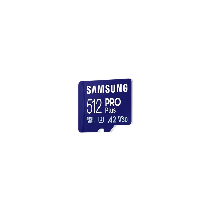 Pomnilniška kartica SAMSUNG PRO Plus microSD 512GB, UHS-I, U3