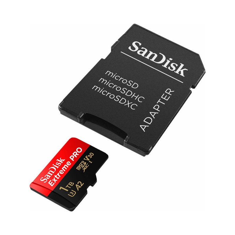 Pomnilniška kartica SDXC SANDISK MICRO 1TB EXTREME PRO, 200/140MB/s, A2, U3, V30