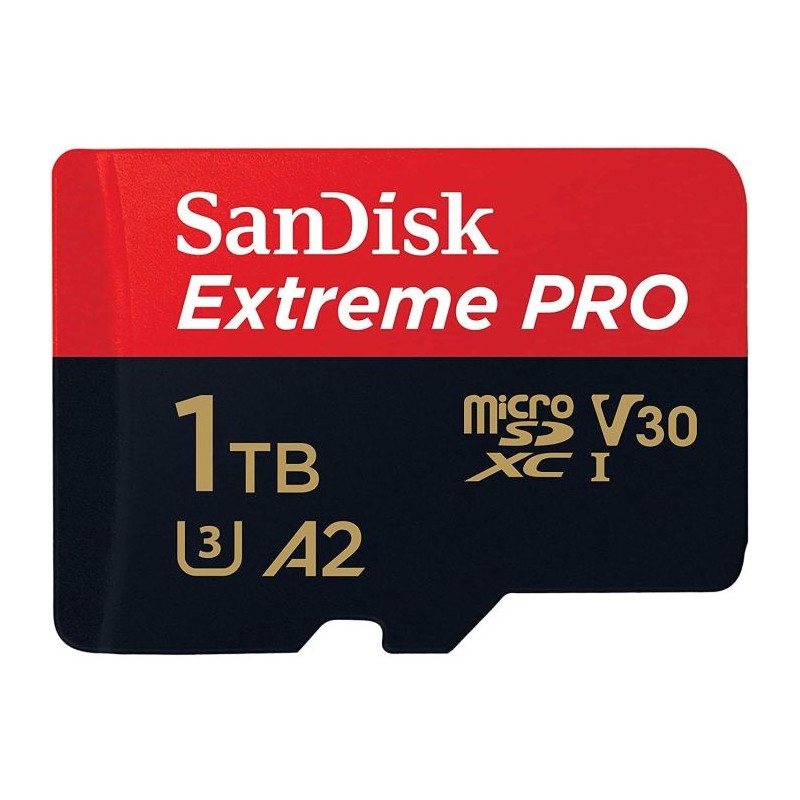 Pomnilniška kartica SDXC SANDISK MICRO 1TB EXTREME PRO, 200/140MB/s, A2, U3, V30