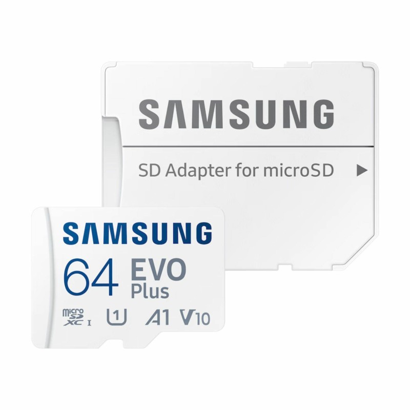 Spominska kartica Samsung EVO Plus, micro SDXC, 64GB, z adapterjem