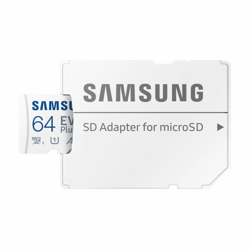 Spominska kartica Samsung EVO Plus, micro SDXC, 64GB, z adapterjem