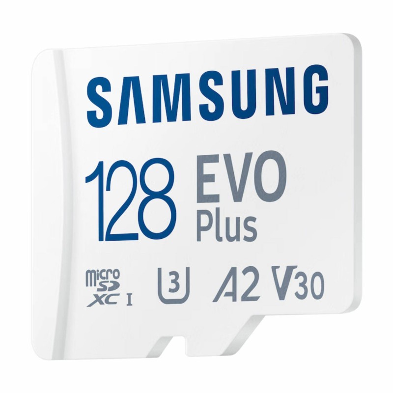 Spominska kartica Samsung EVO Plus, micro SDXC, 128GB, z adapterjem