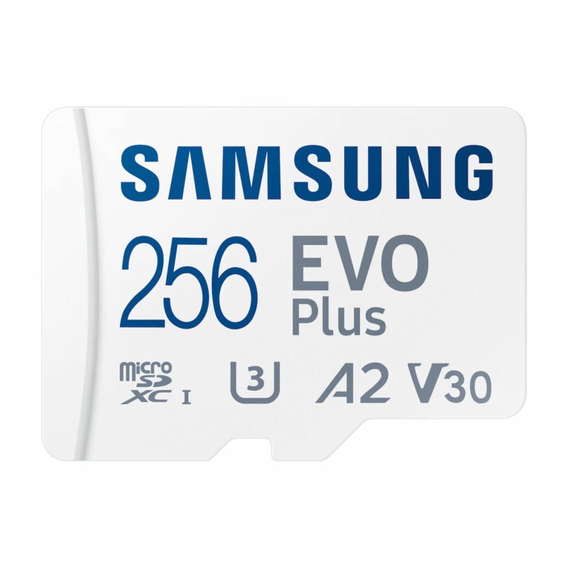 Spominska kartica Samsung EVO Plus, micro SDXC, 256GB, z adapterjem