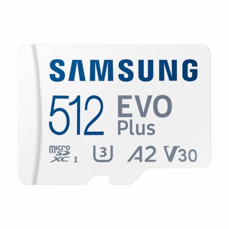 Spominska kartica Samsung EVO Plus, micro SDXC, 512GB, z adapterjem
