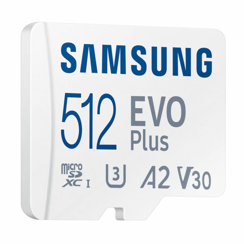 Spominska kartica Samsung EVO Plus, micro SDXC, 512GB, z adapterjem