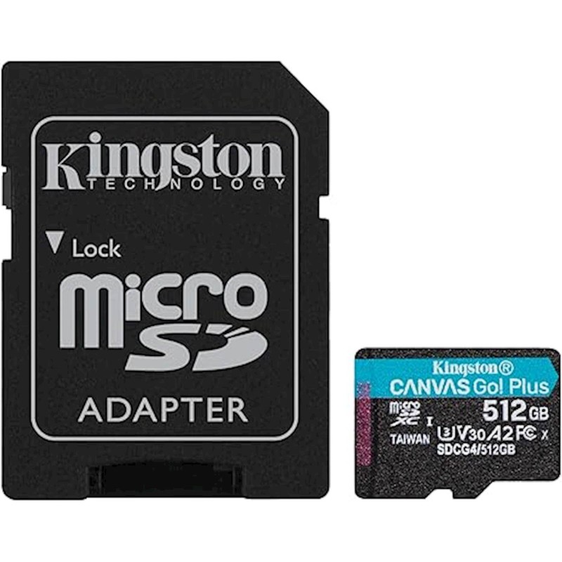 Spominska kartica microSD 512GB KINGSTON Canvas Go! Plus