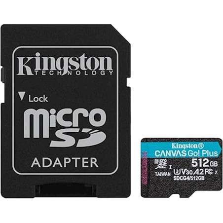 Spominska kartica microSD 512GB KINGSTON Canvas Go! Plus
