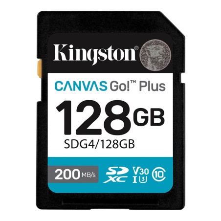 Spominska kartica SD KINGSTON Canvas Go! Plus, 128GB