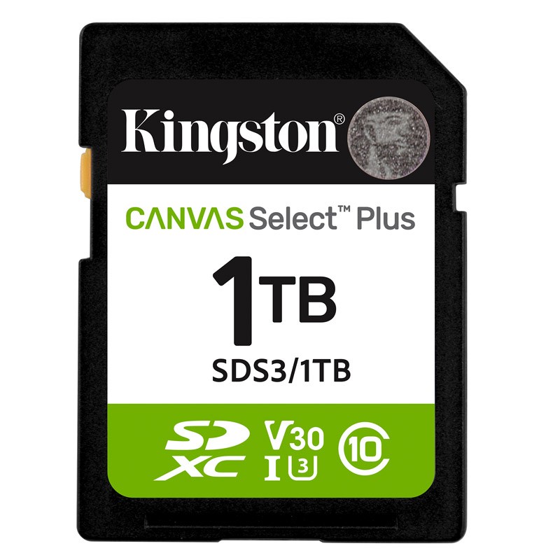 Spominska kartica Kingston Canvas Select Plus SD 1TB