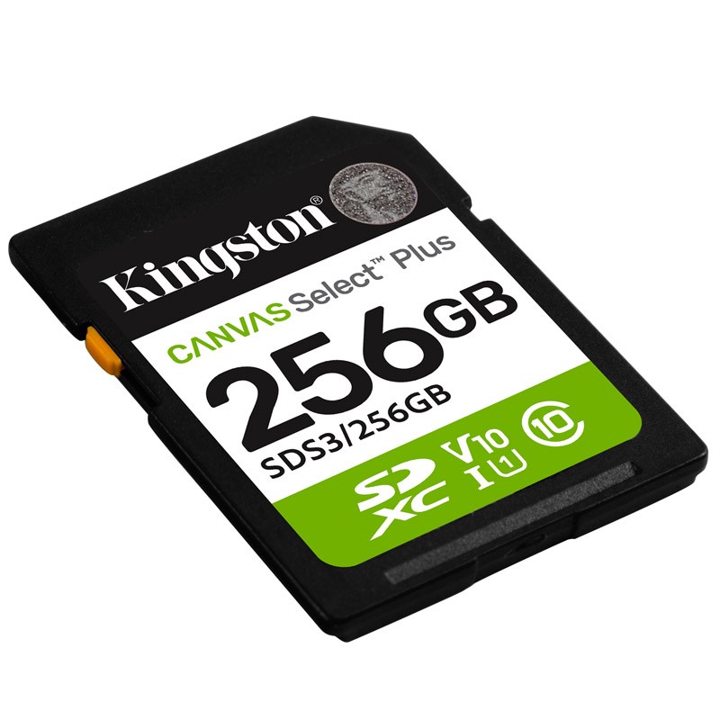 Spominska kartica Kingston Canvas Select Plus SD 256GB