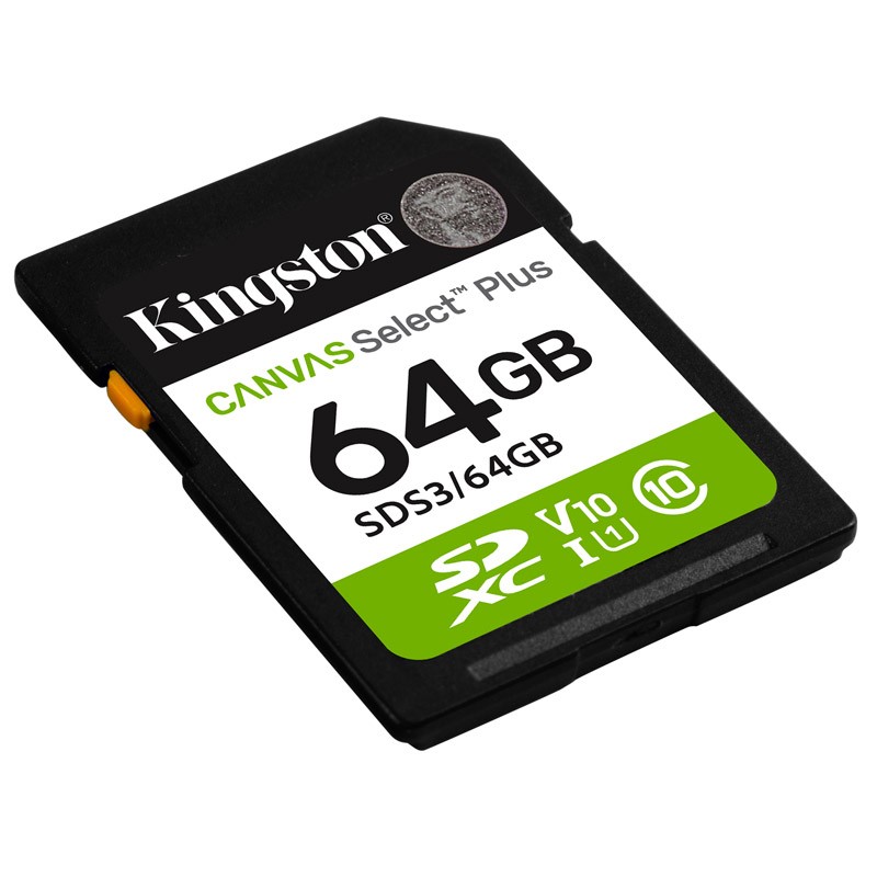 Spominska kartica Kingston Canvas Select Plus SD 64GB