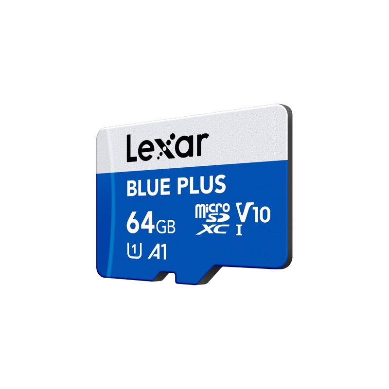 Spominska kartica Lexar BLUE PLUS, Micro SDXC, 64GB