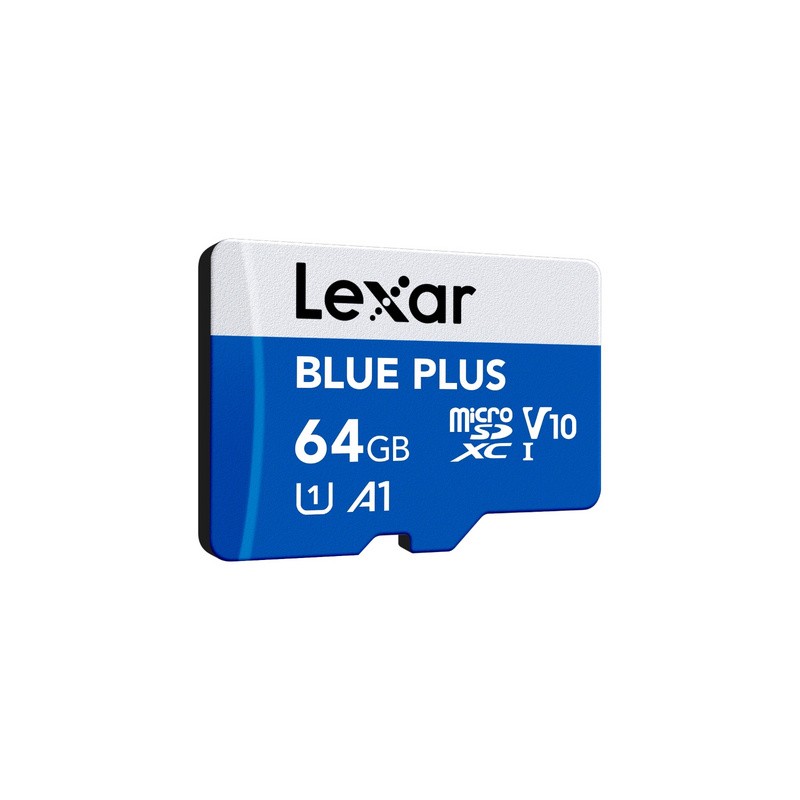 Spominska kartica Lexar BLUE PLUS, Micro SDXC, 64GB