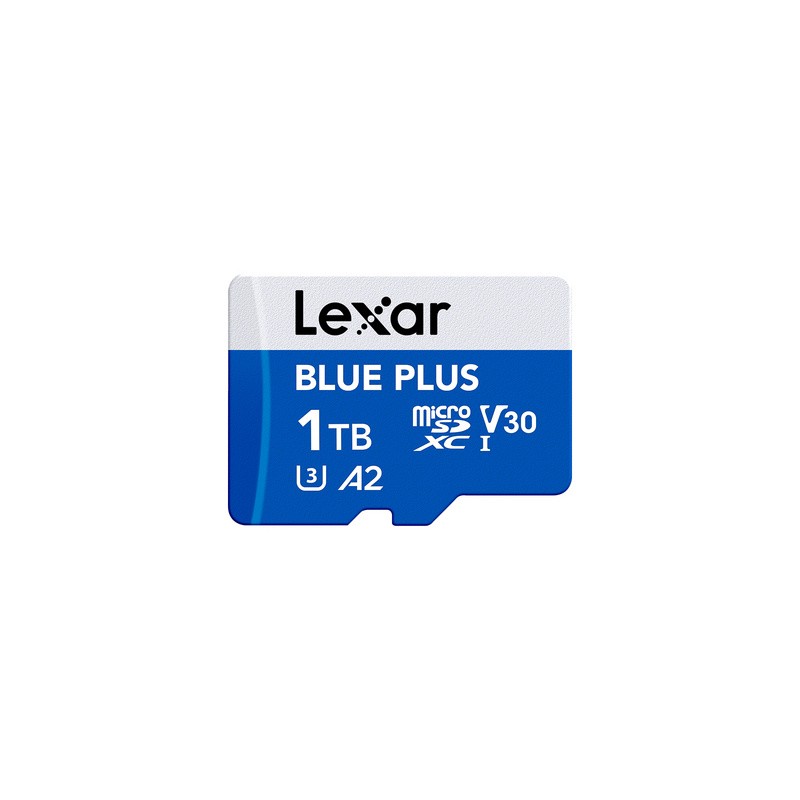 Spominska kartica 1TB Lexar BLUE PLUS, Micro SDXC, z adapterjem