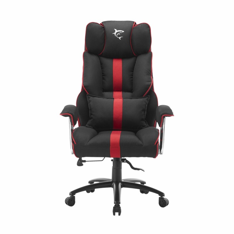 WHITE SHARK gaming stol LE MANS črno/ rdeč