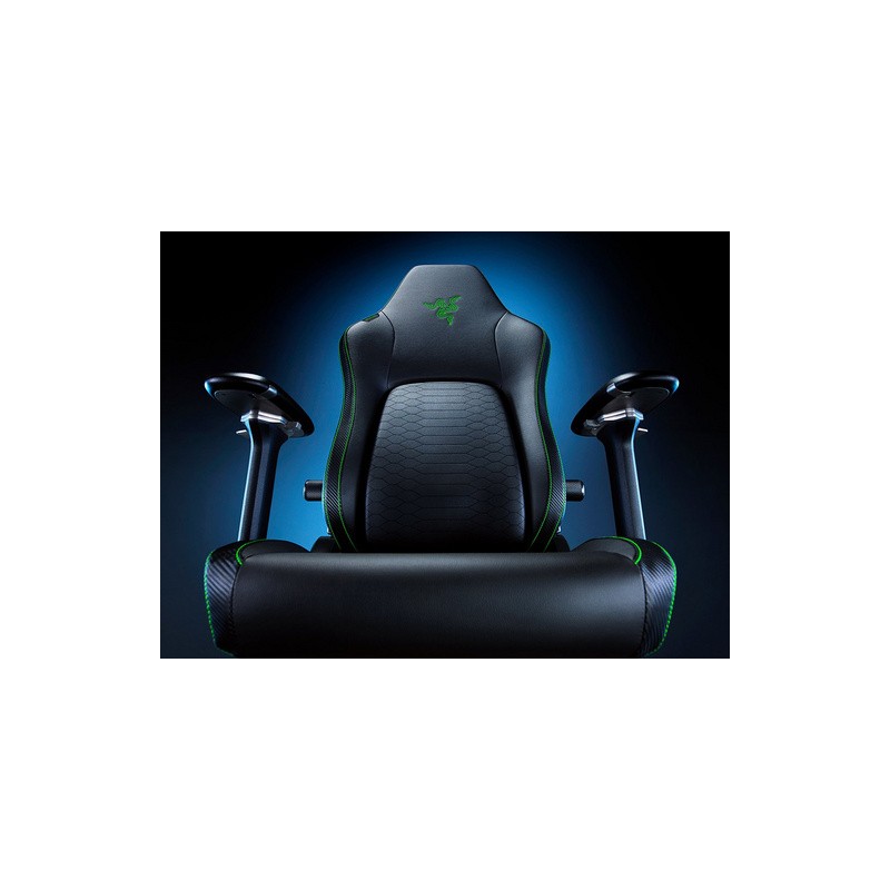 Gaming stol Razer Iskur V2, črno-zelen