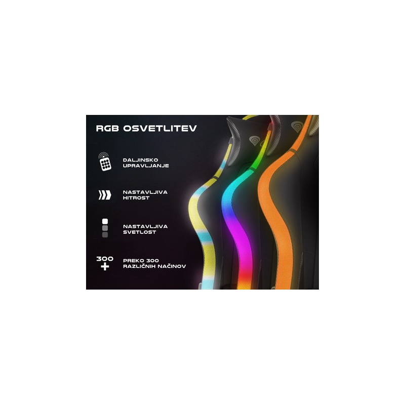 Gaming stol Genesis TRIT 500 RGB