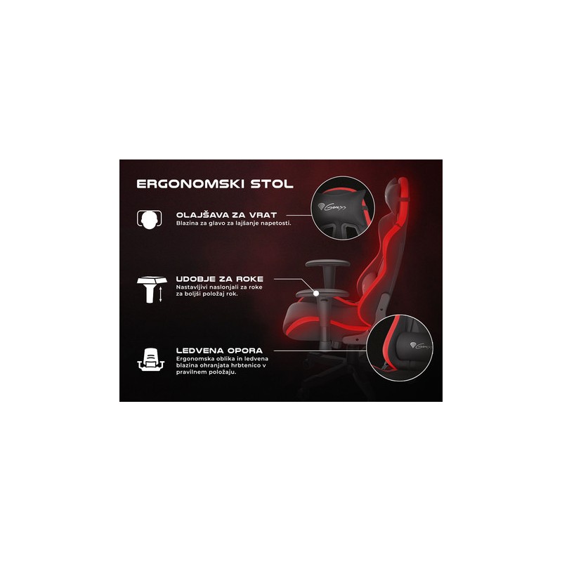 Gaming stol Genesis TRIT 500 RGB