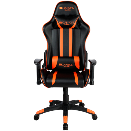 Gaming stol CANYON CND-SGCH3 črno-oranžen