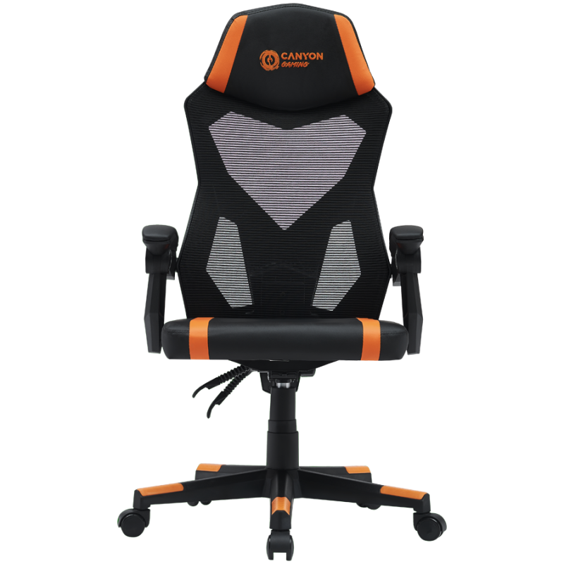 Gaming stol Canyon Flow MCH01, črno-oranžen