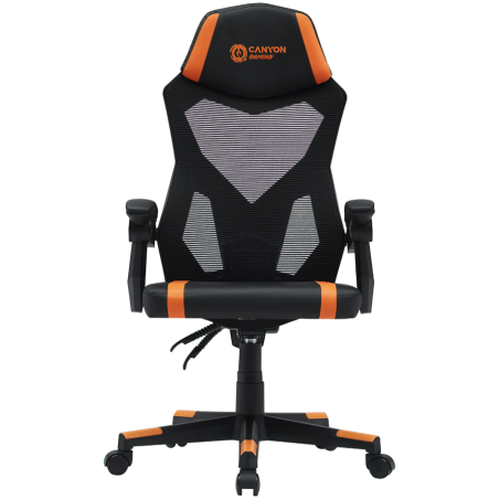 Gaming stol Canyon Flow MCH01, črno-oranžen