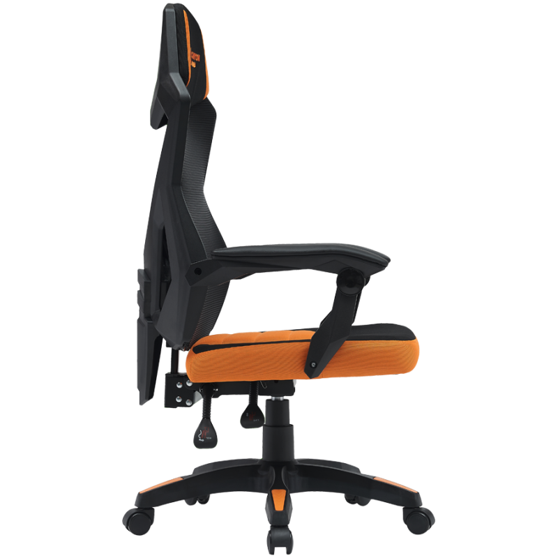 Gaming stol Canyon Wave MCH02, črno-oranžen