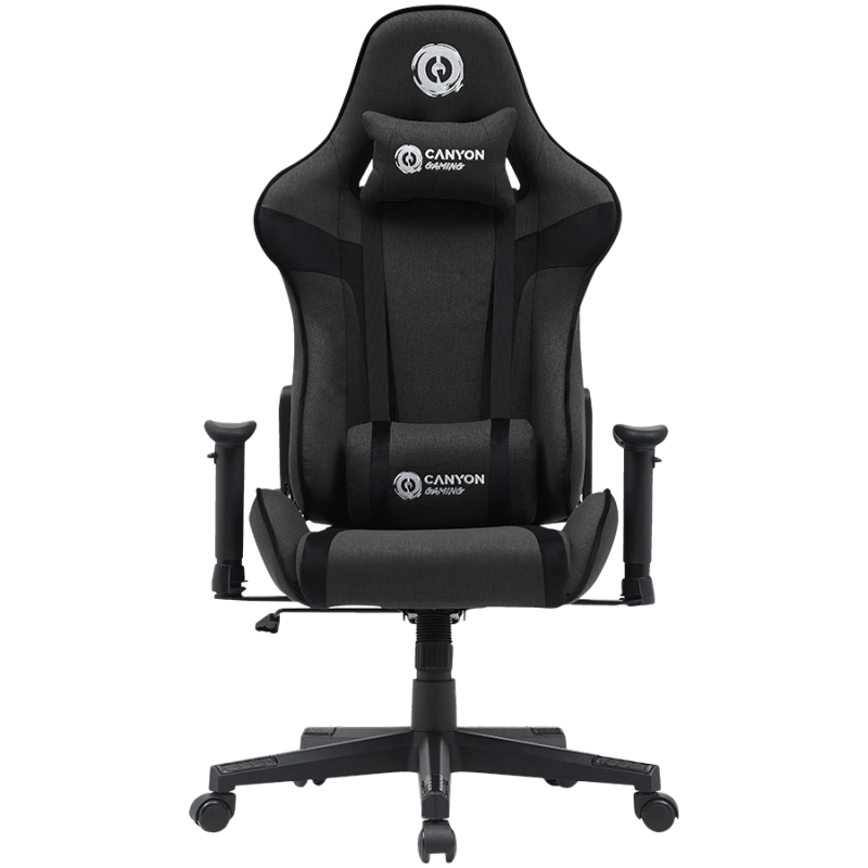 Gaming stol Canyon Crest FCH01, siv