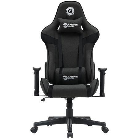 Gaming stol Canyon Crest FCH01, siv