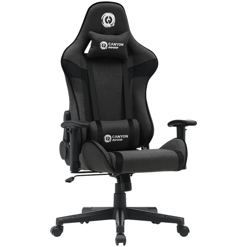 Gaming stol Canyon Crest FCH01, siv