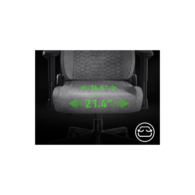 Gaming stol Stol Razer Iskur V2 X, siv