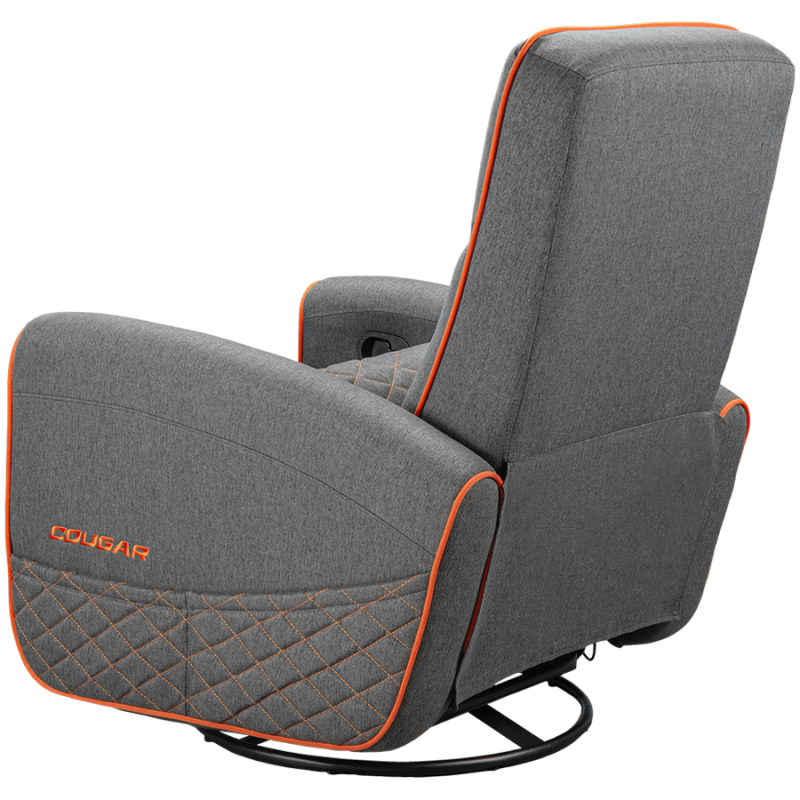 Gaming stol COUGAR Fidom, sivo-oranžen