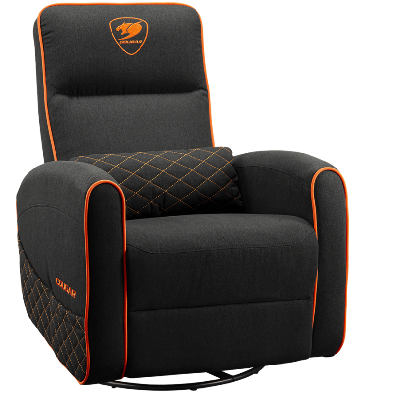 Gaming stol COUGAR Fidom, črno-oranžen