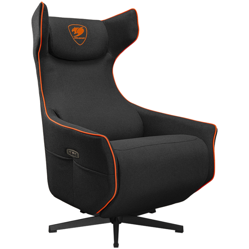 Gaming stol COUGAR Magus, črno-oranžen