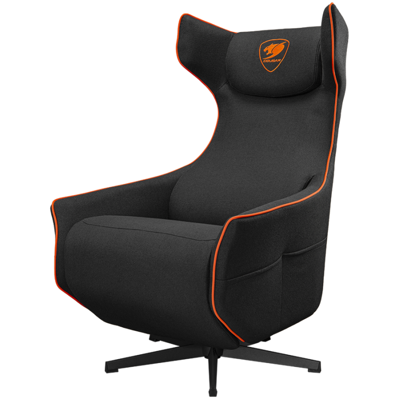Gaming stol COUGAR Magus, črno-oranžen